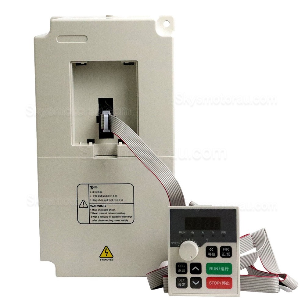 3.7KW 5HP Variable Frequency Drive H100-3.7S2/H100-3.7T4 220V/380V Single/Three Phase Input